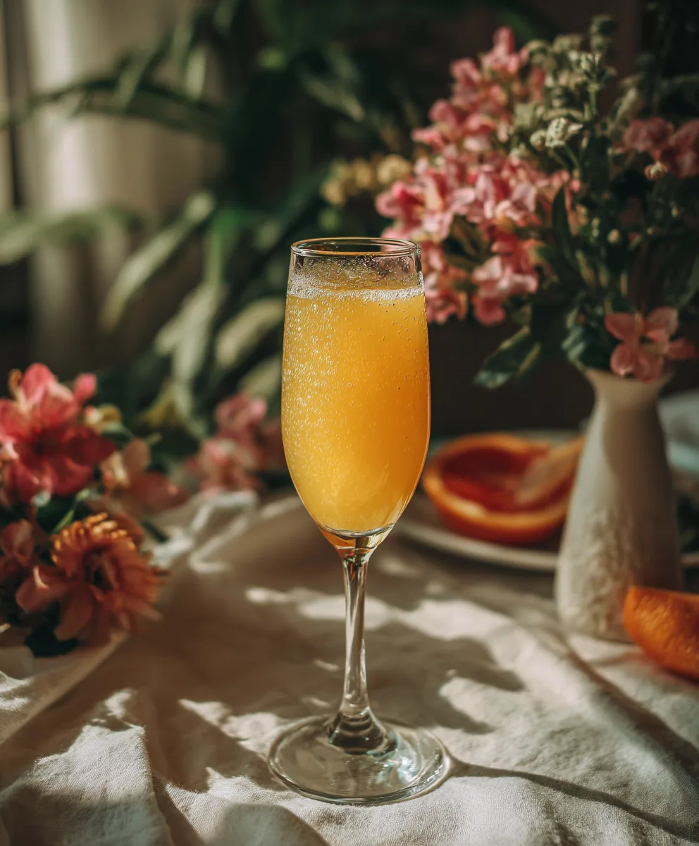 Delicate Mimosa Mocktail