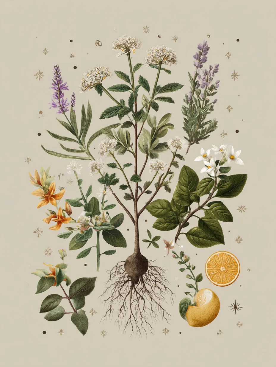 Illustrazione botanica dettagliata (2)