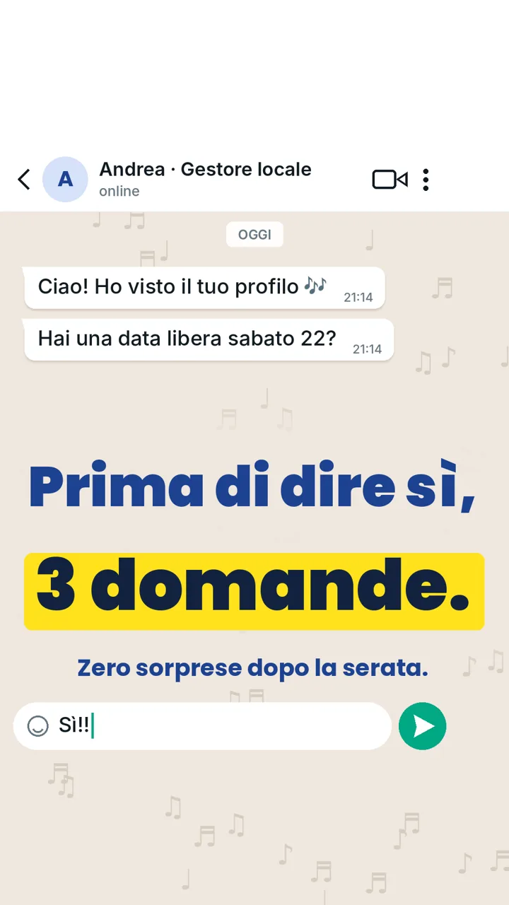 Esibirsi, una delle creatività