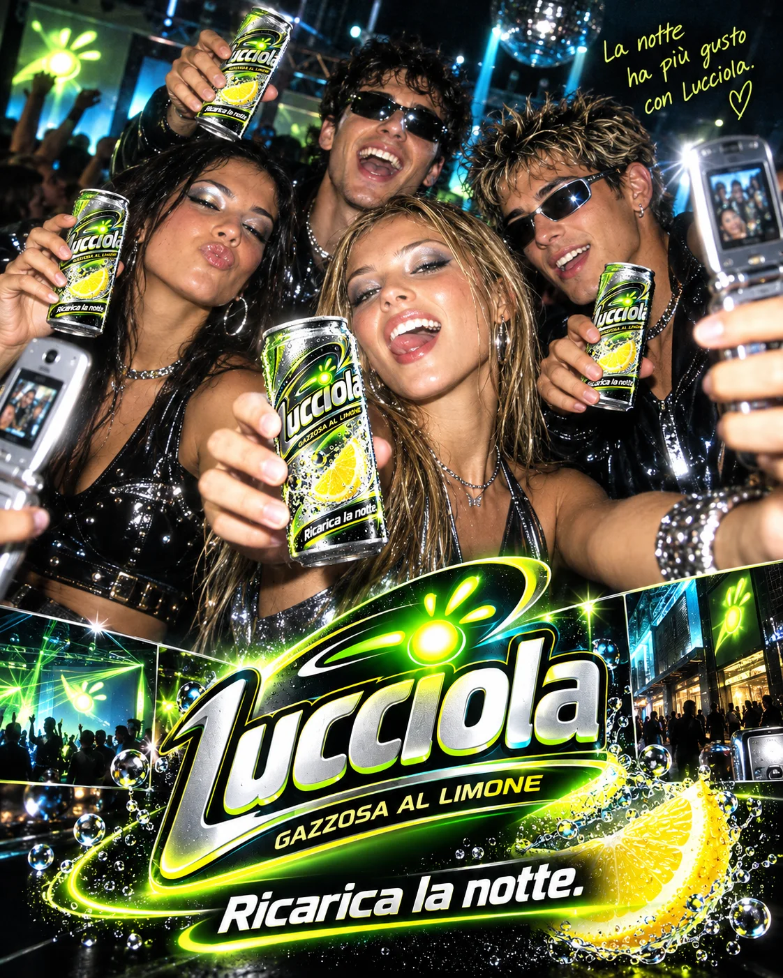 Lucciola, 2000 · ricarica la notte