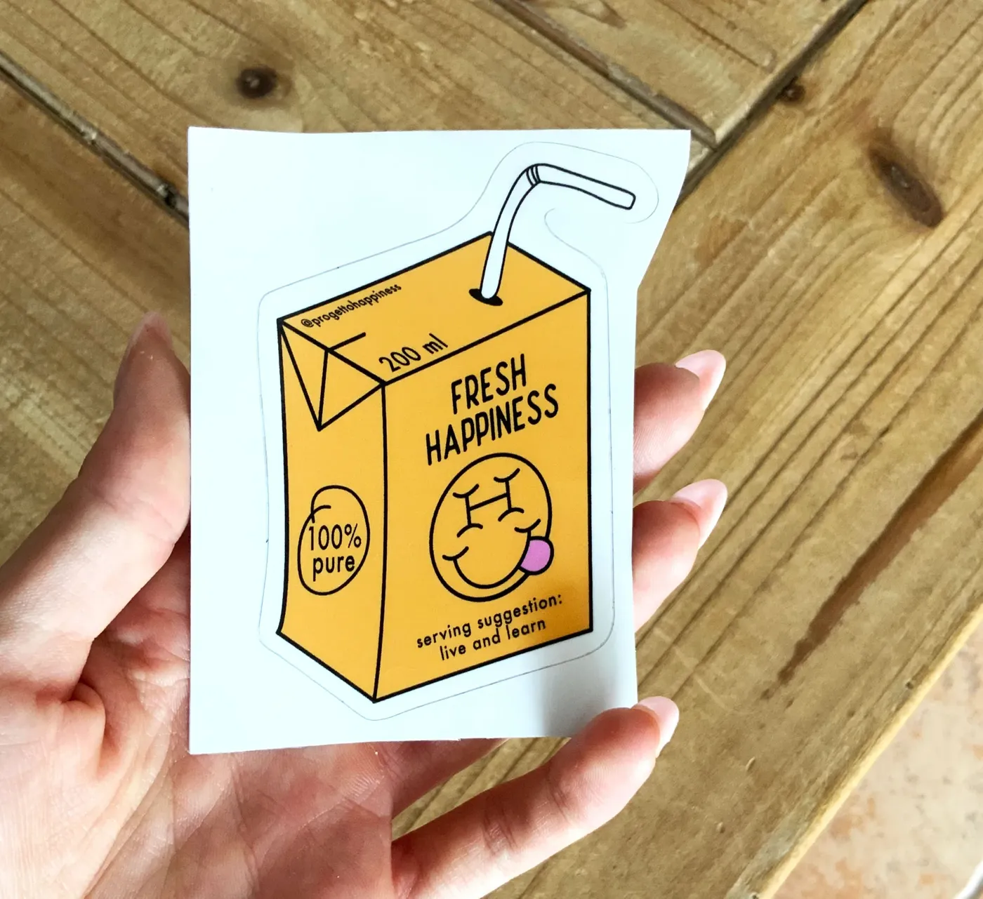 Progetto Happiness, fresh happiness