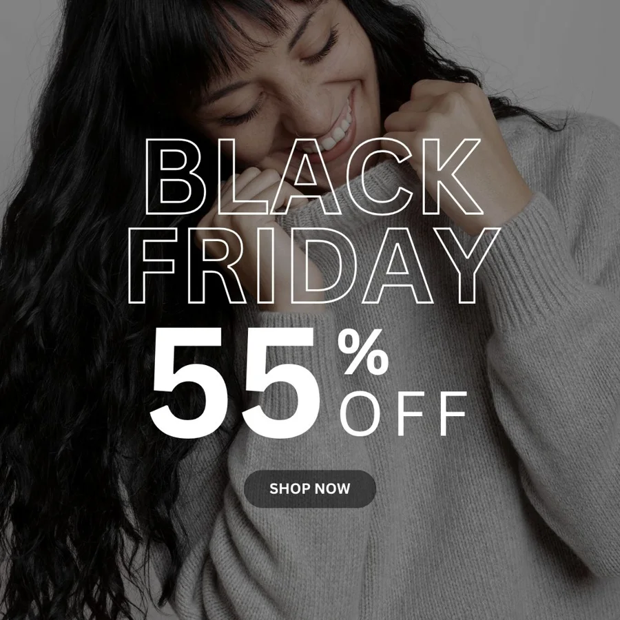 KUXO Cashmere, black friday